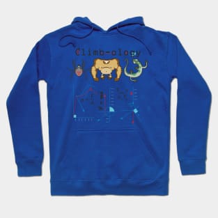 Climb-ology climbing science and physics Hoodie